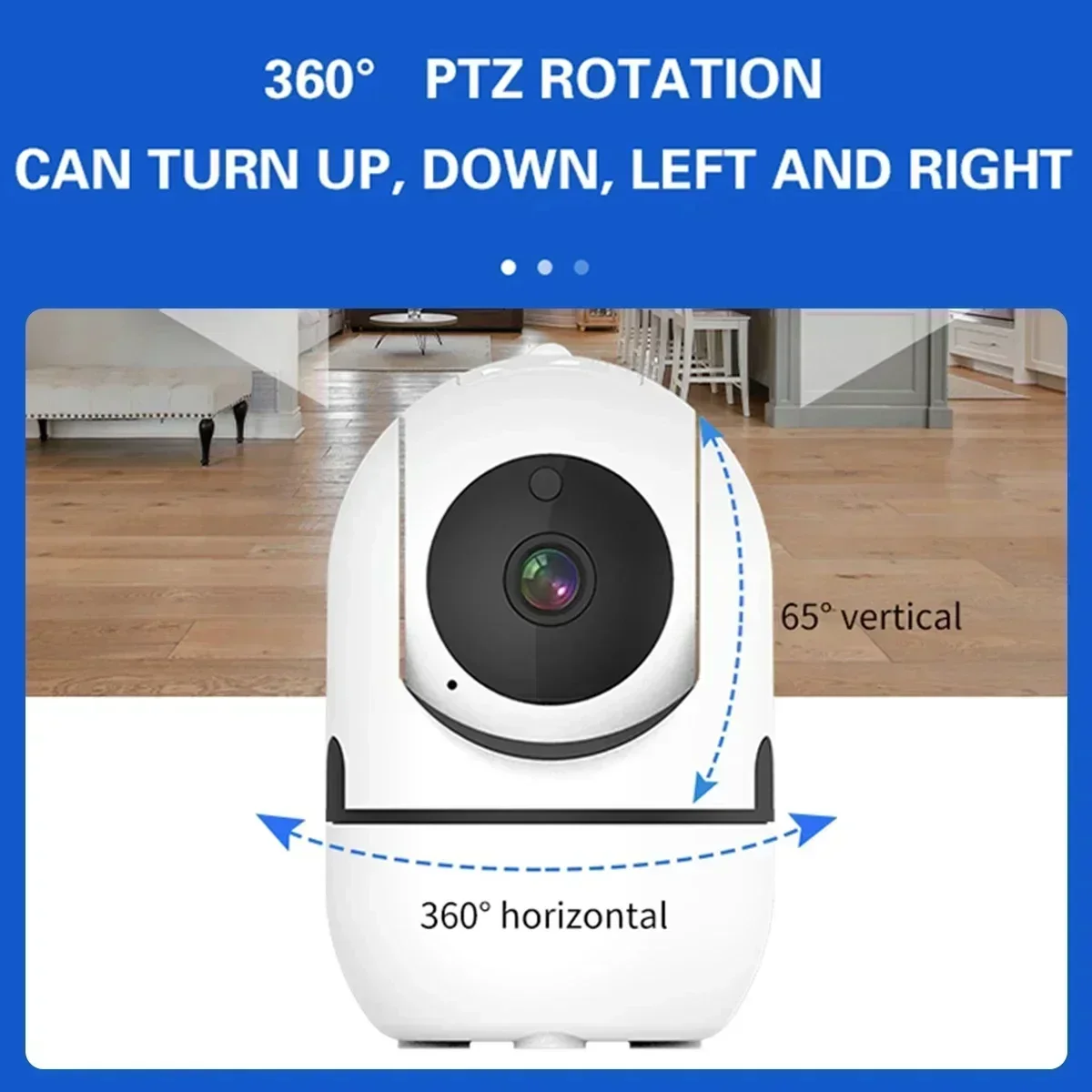 Mini IP Camera Baby Monitor Surveillance 1080P CCTV HD Smart Night Vision Intelligent Tracking YsxLite APP Security Wifi Camera 4