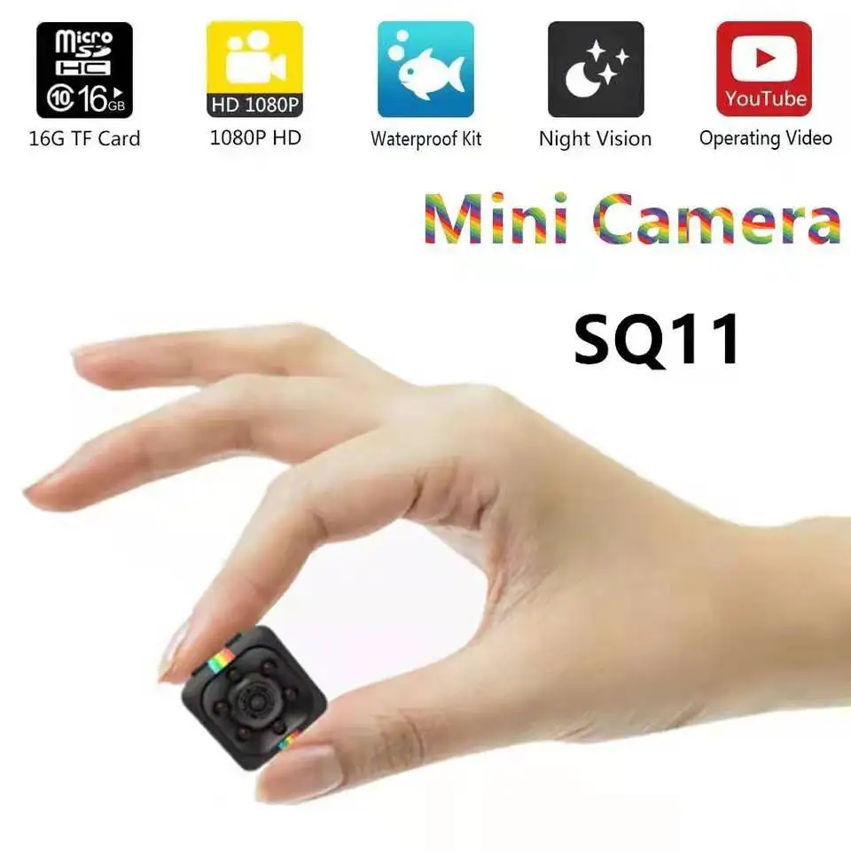 SQ11 HD mini camera small cam 1080P Wide Angle Waterproof MINI Camcorder DVR video Sport micro Camcorders SQ 11 |