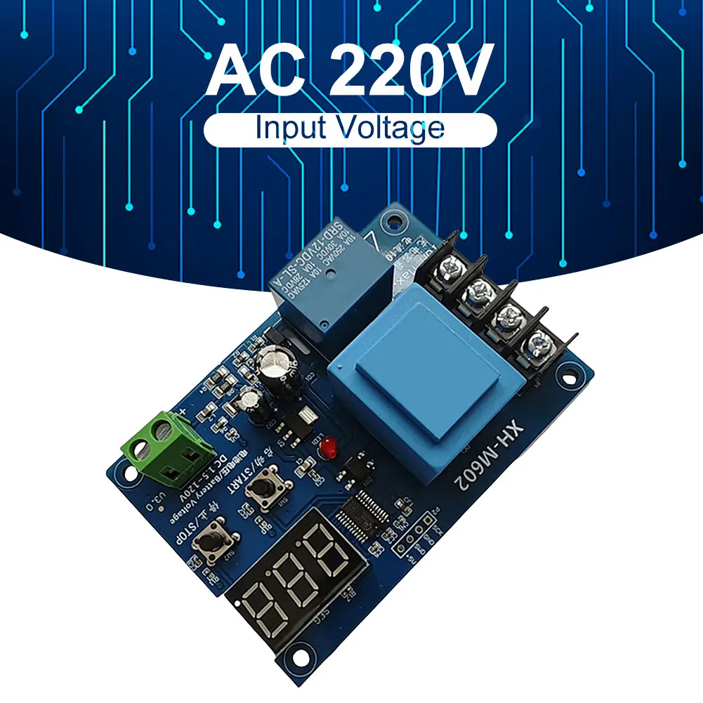 XH M602 De Control Digital, Módulo De Control De Carga De Batería De