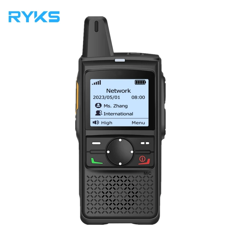 Long Distance PoC Radio Smart Sim card Walkie Talkie 4G LTE Network 100KM Communication Two Way Radio