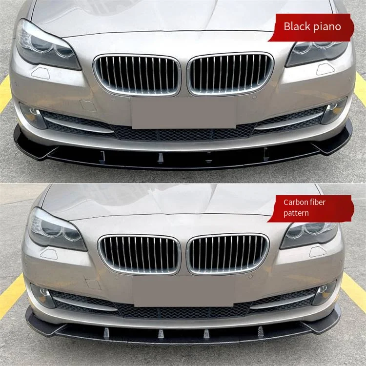 2011-2014 5 시리즈 F10 F11 럭셔리 에디션 프론트 립 프론트 범퍼 코너 커버 개조 부품에 적합
