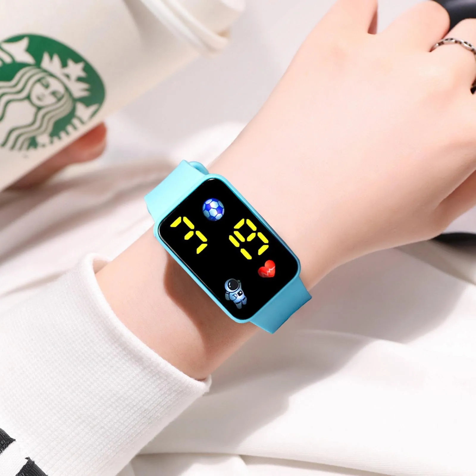 Display A Led Orologi Digitali Per Bambini Sport Ragazzi Ragazze Luminoso Orologio Da Polso Elettronico Per Bambini Studenti Orologio Orologi Relojes 