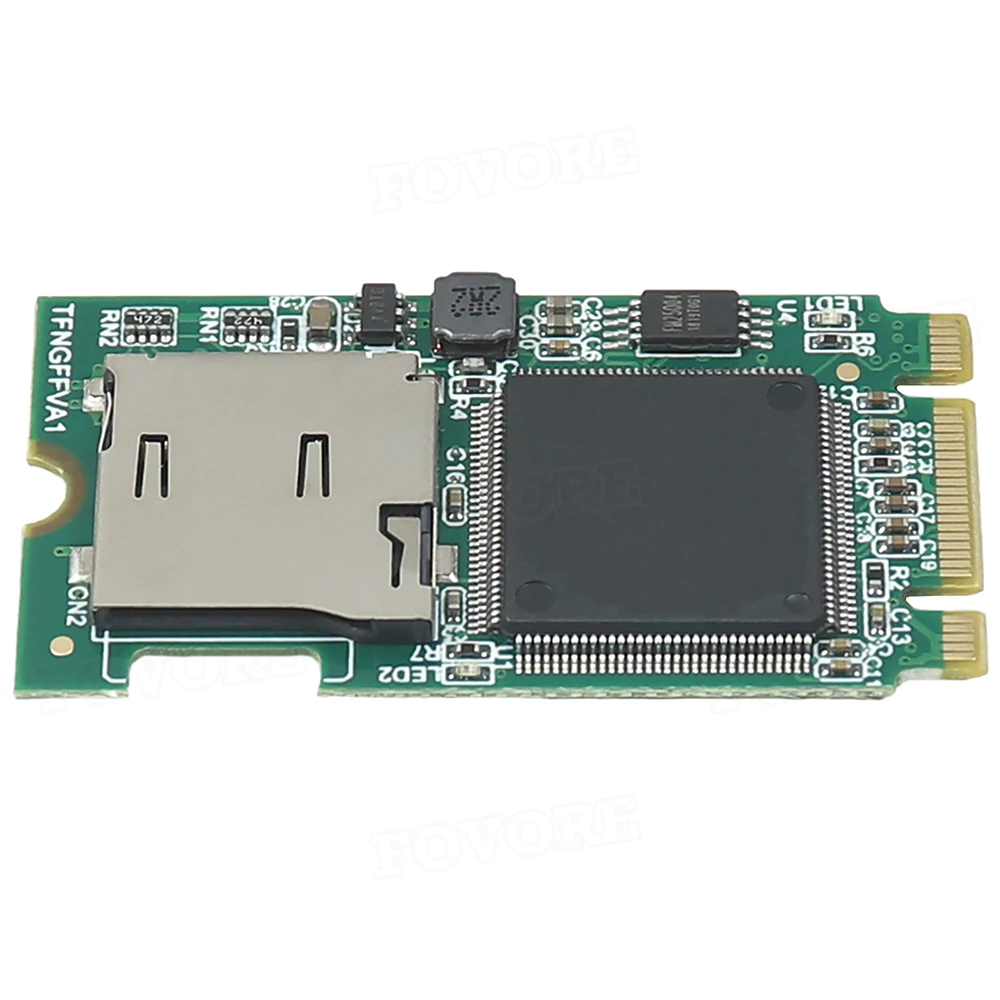 M2 Micro SD Adapter M.2 B Key Micro SD SDHC SDXC TF Card Reader for Desktop Laptop M.2 NGFF SSD Support 128GB