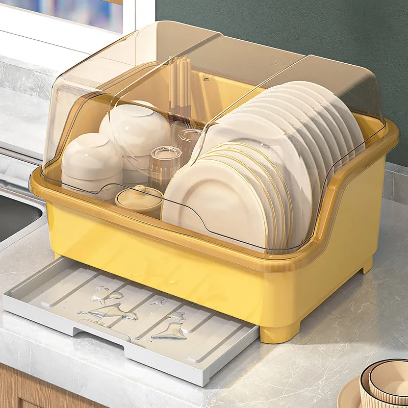 Household Kitchen Cutlery Storage Box Tableware Storage Home Locker Shelf Cabinet Bar Furniture