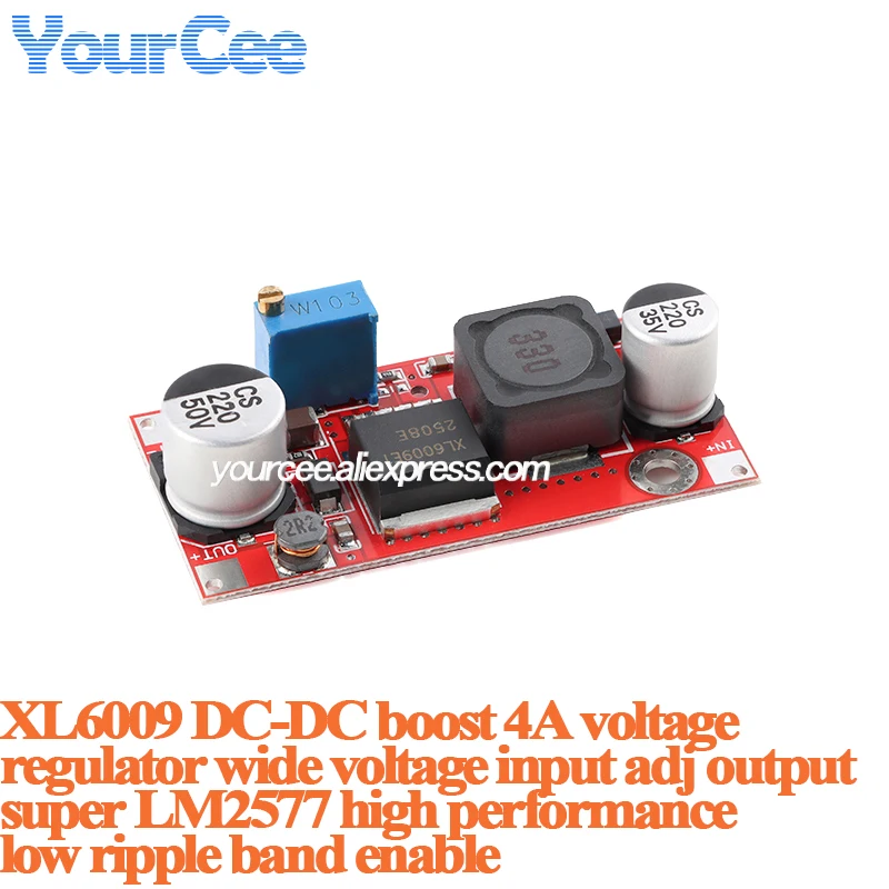 XL4015 REDUCTOR DC-DC AJUSTABLE 5A CON DISPLAY VOLTIMETRO