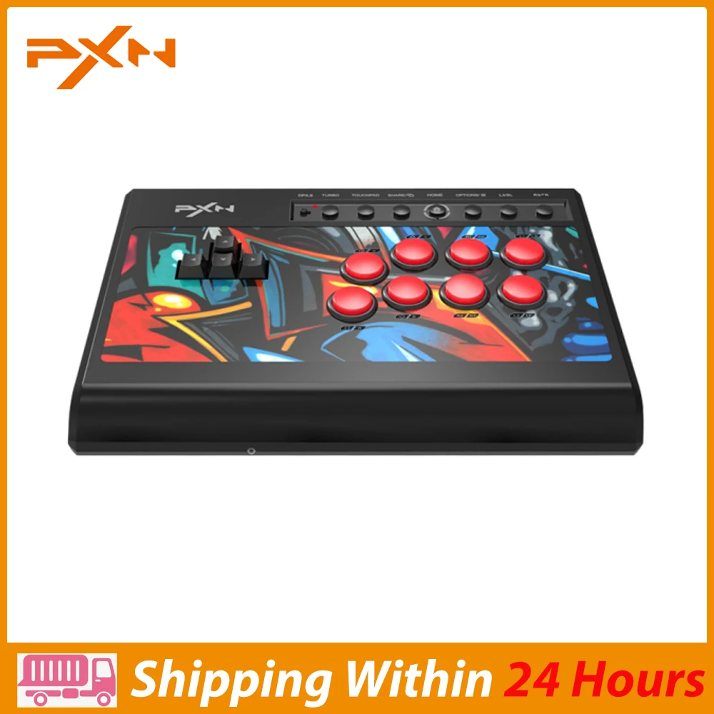Joystick Controller Di Gioco Fighting Stick Controllo Tastiera Wired Arcade Fight Stick Per Ps4/Pc/Android Tv/Nintendo Switch