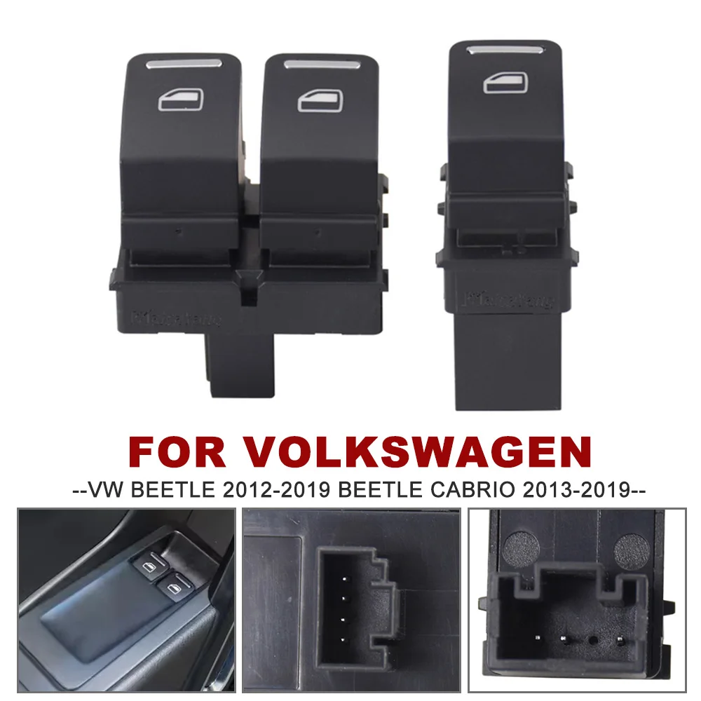 Enhanced Power Window Switch Glass Lifter Control Button