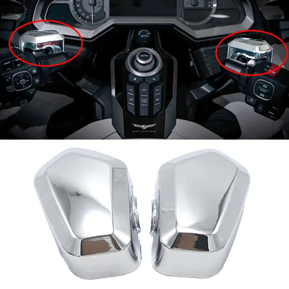 

1800 Motorcycle Front Rear Chrome Trim For Honda Goldwing Gold wing 1800 Tour F6B GL1800 2018 2019 2020 lights Cover Accessory