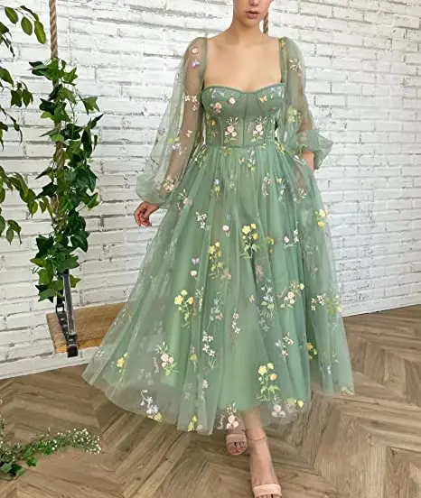 green-embroidery-lace-tulle-midi-prom-dresses-for-women-long-sleeves-a-line-formal-dress-exposed-boning-wedding-party-gowns-2022