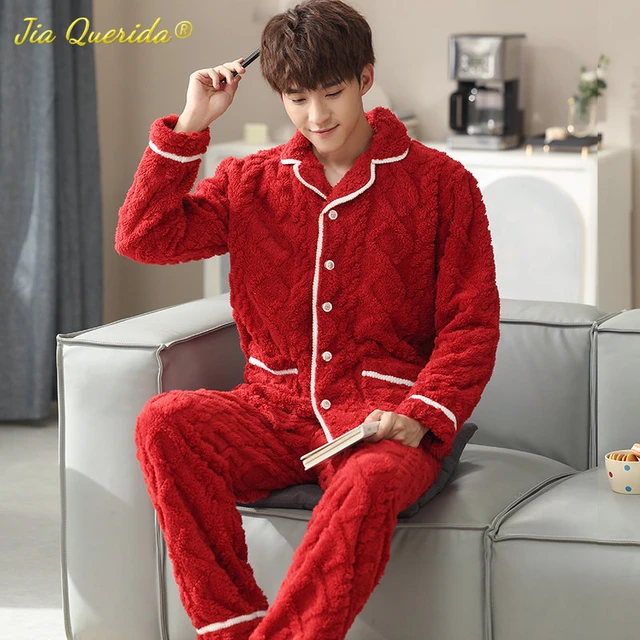 Adult Solid Red Pajamas