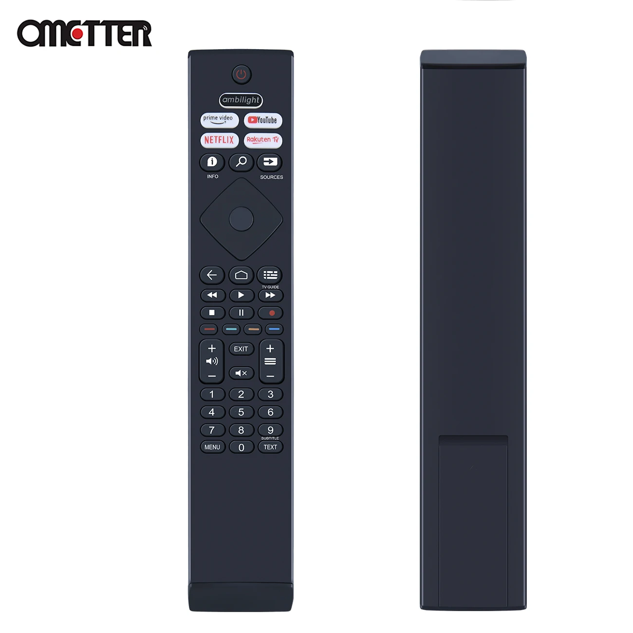 BRC0984501/01 for Philips Ambilight 4K Ultra HDR OLED Android Smart TV Remote Control 398GR10BEPHN0041BC images - 6