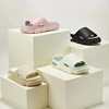 Eyriphy Women Platform Cloud Slippers Summer Breathable Soft Sole Sandals Thick Bottom Flat Slides Outdoor Open Toe Beach Shoes 3