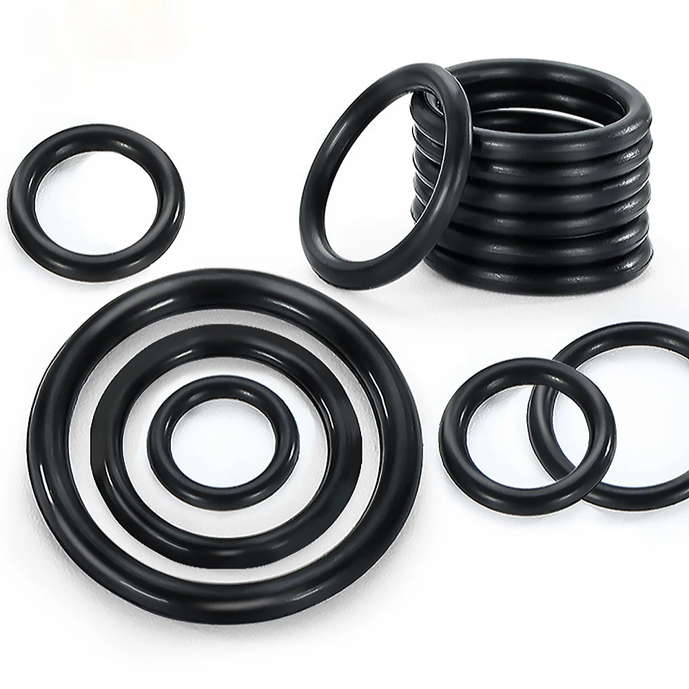Nitrile Rubber O Ring Set - Elastic Oil-Resistant Sealing Gaskets