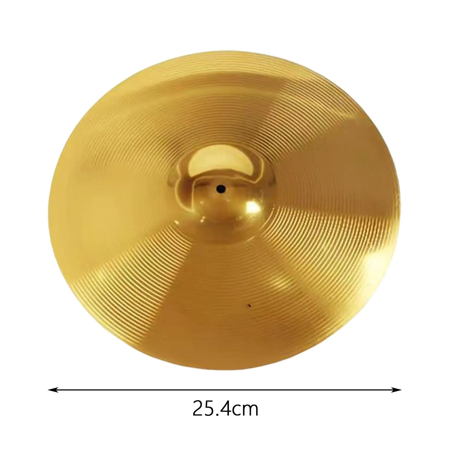 Durable Brass Jazz Drum Crash Cymbals Alloy Crash Cymbal Hi Hat for Drum Players