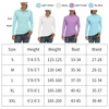 Women UPF 50+ Sun Protection Shirt Long Sleeve SPF UV Shirt Hiking Outdoor Top Lightweight Running T shirt 6