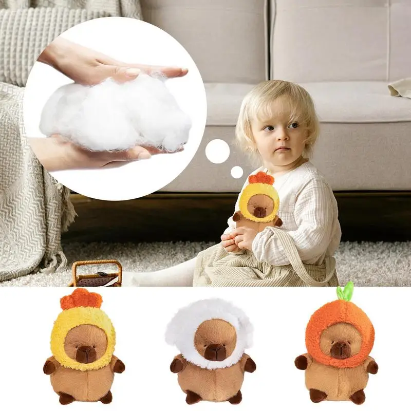 

Симпатичная плюшевая кукла капибара, мягкие набивные животные, имитация куклы, кавайная подушка, плюшевая подушка, кукла, украшение для дома, игрушка, подарок для детей