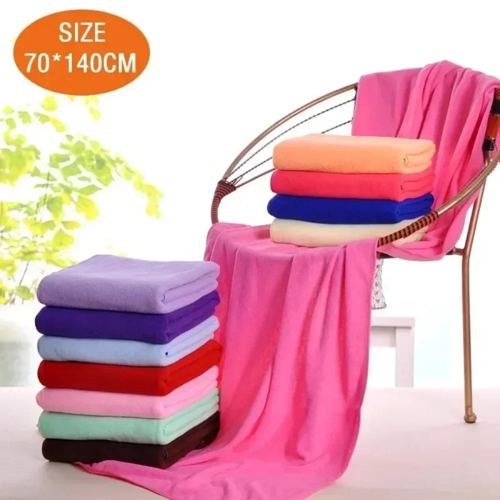Soft 70x140CM  Microfibre Universal Breathable Bath Towel Large Bath Towel Beach Towel Fast Drying Comfortable Water Absorbent 2