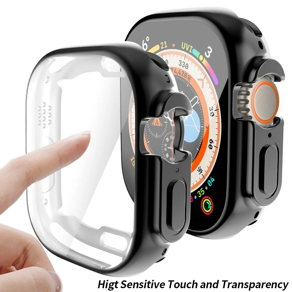Premium 360° Clear Protective Case with TPU Screen Guard