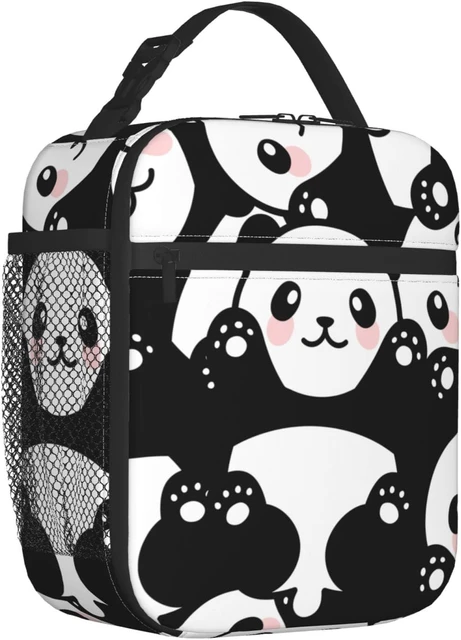 Insulated Lunch Bag Women Girls, Reusable Cute Tote Lunch Box For