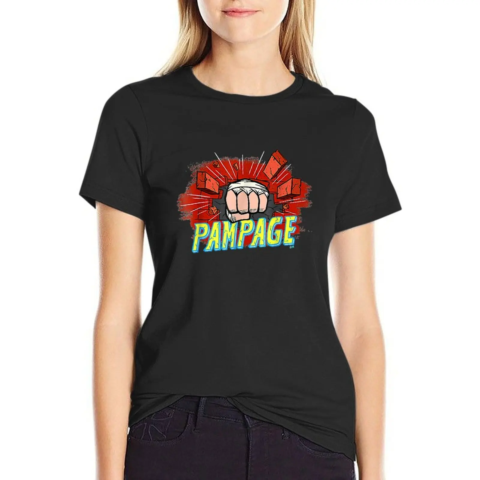 Archer-Rampage-Pampage T-Shirt Donna T Shirt Magliette Donna Camicette Estive 2024
