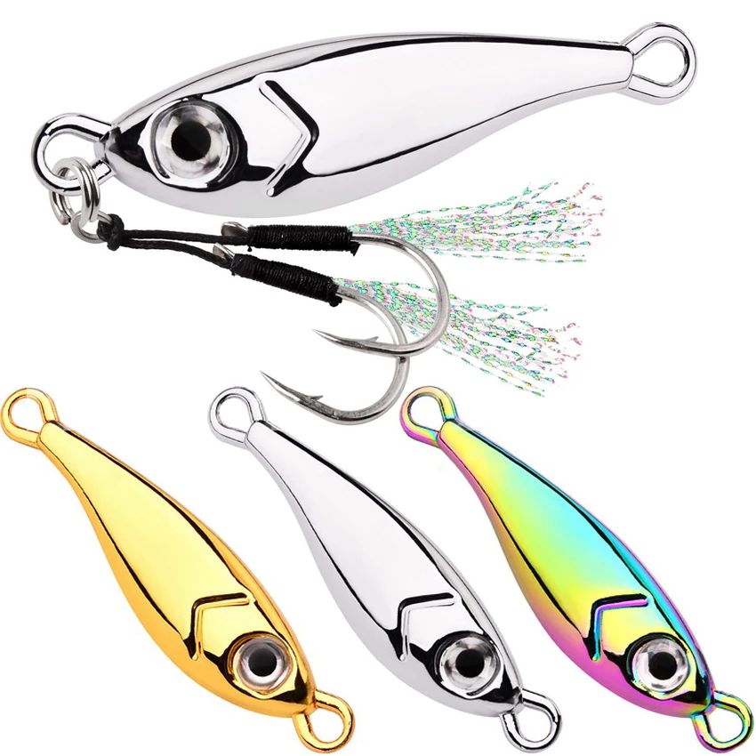 1 Stück Meeresangel-Slow-Pitch-Jig 5G-60G Grouper-Killer Metall-Jigging-Dart-Jig Löffel-Kunstköder Angelköder