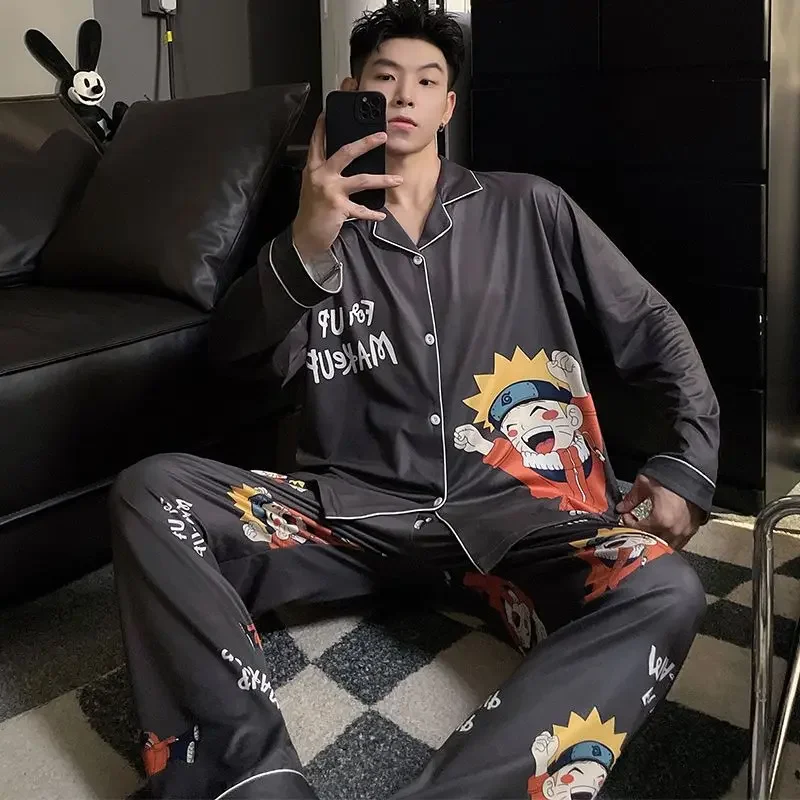 Naruto Pajamas Pijamas De Naruto Para Parejas Traje Jujutsu Pijama