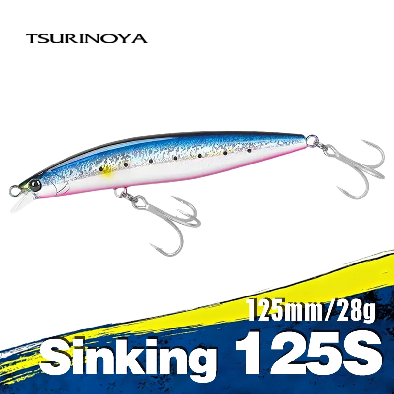 Tsurinoya stinger 125s power salzwasser fischen köder 125mm 28g sw spiel sinkende minnow bluefish see barsch flunder sw spiel köder