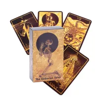 Hot The tarot of Qedavian  Tarot Card Tarot Deck Oracle Card English Tarot Cards Card Game Tarot Deck Board Game for Adult 1