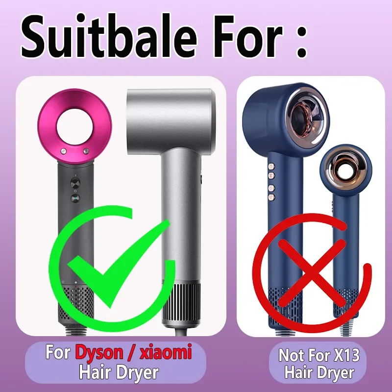 For Dyson Xiaomi Hair Dryer Rack Wall Mounted Hair Dryer Shelf Change Into Automatic Hand Dryer with Storage Box hanger 6
