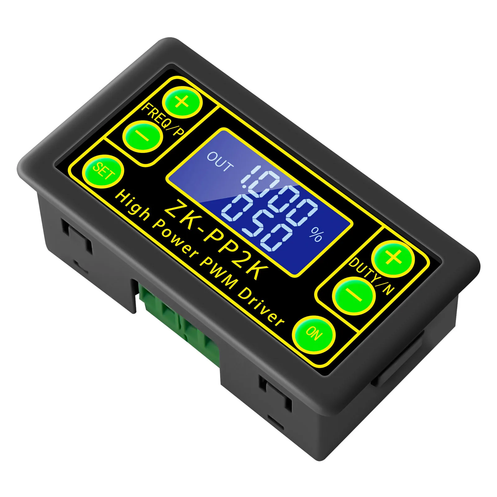 Pwm Pulse Generator Driver Largura Ajustável de Pulso Positivo e Negativo Ideal para Interruptor de Controle de Válvula Solenóide Teste de Fadiga zk Pp2k
