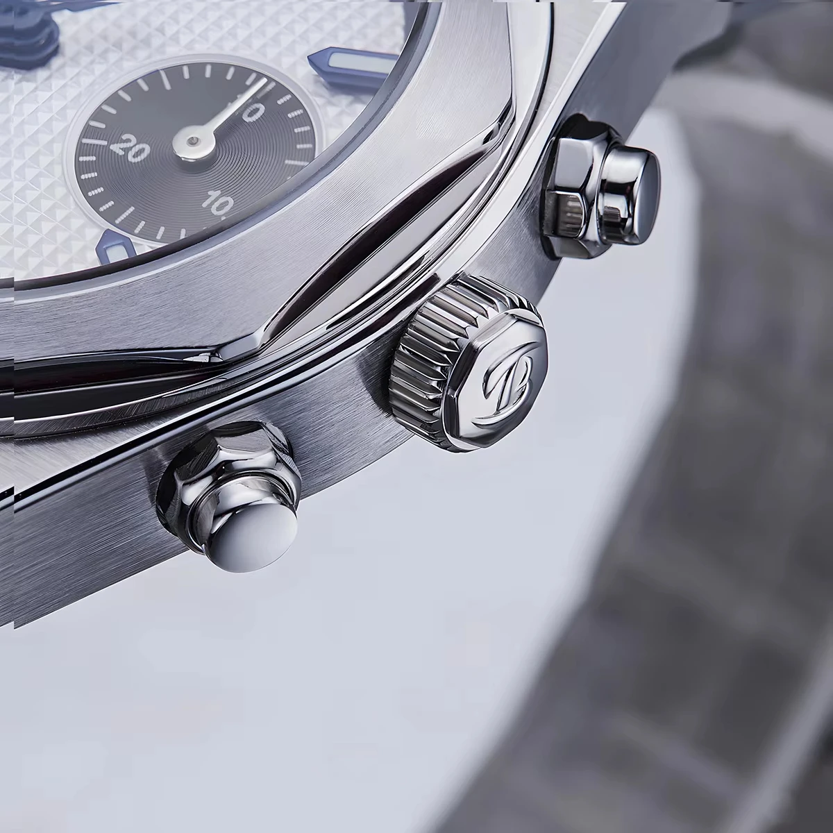 Men's Mechanical Wristwatch Bettimer Fashion Business Men's Mechanical Timing Wristwatch ST1903 Stainless Steel Luminous watches for men B8002
