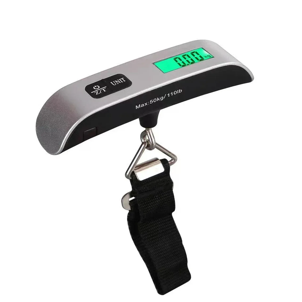 Portable Handheld Digital Travel Luggage Scale - .110lb/50kg with LCD thumbnail 2