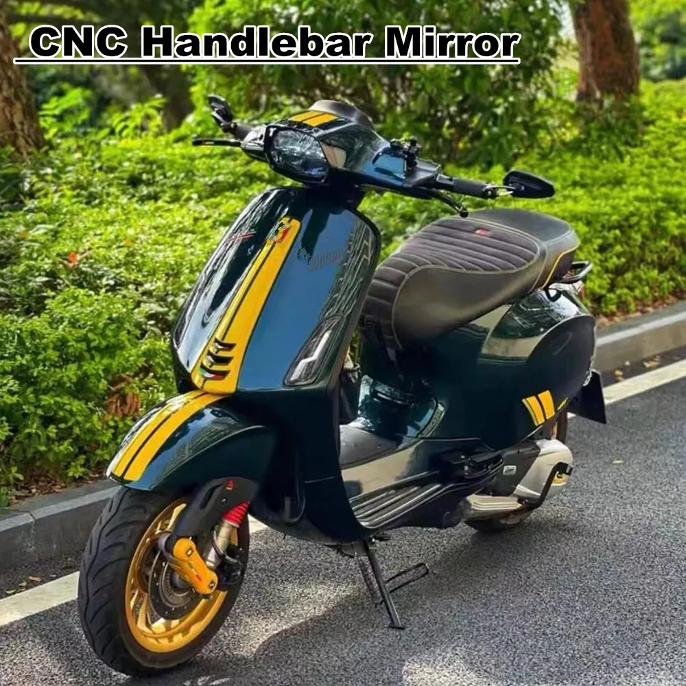 Per Vespa Gtv300 Vespa Gt Gts Gtv 60 125 200 250 300 300Ie Vespa Moto Cnc Specchio Manubrio