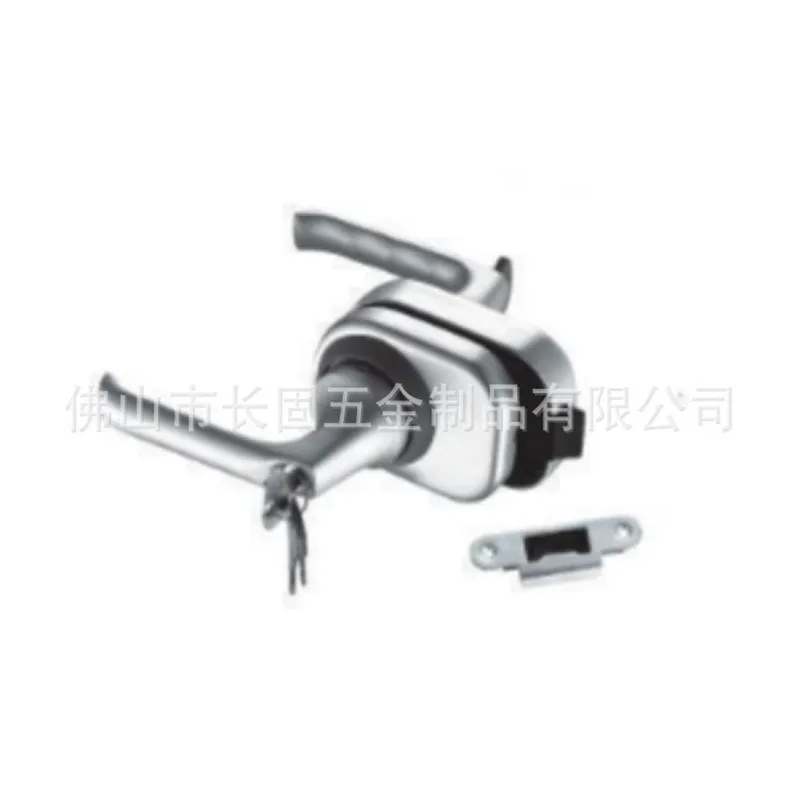 inoxidavel 10 12mm fechadura porta de vidro com 01