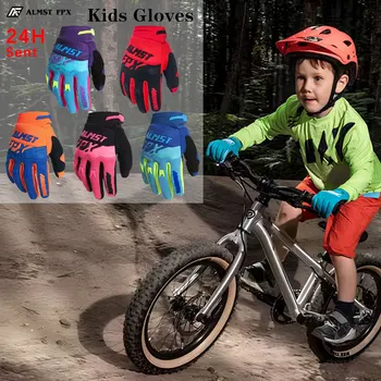 Almst Fpx Children Cycling Gloves Boys and Grils Anti-slip Pull-up Outdoor Sports Children's Balance Bike Gloves Wear-resistant
