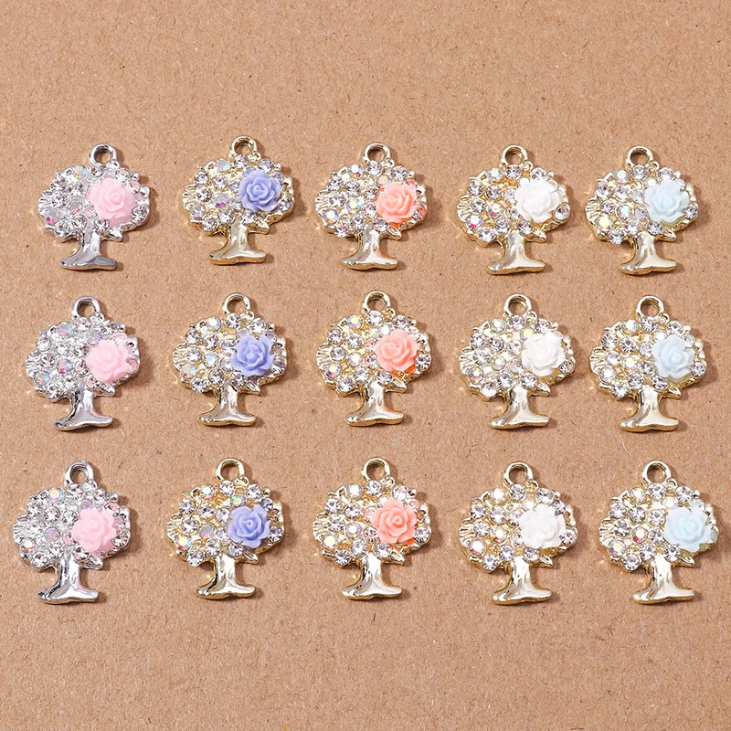 10 teile/los niedlichen Kristall Tier Charms Elefant Fisch Anhänger Charme für Schmuck Herstellung Halsketten Ohrringe DIY Handwerk liefert – Detail 14