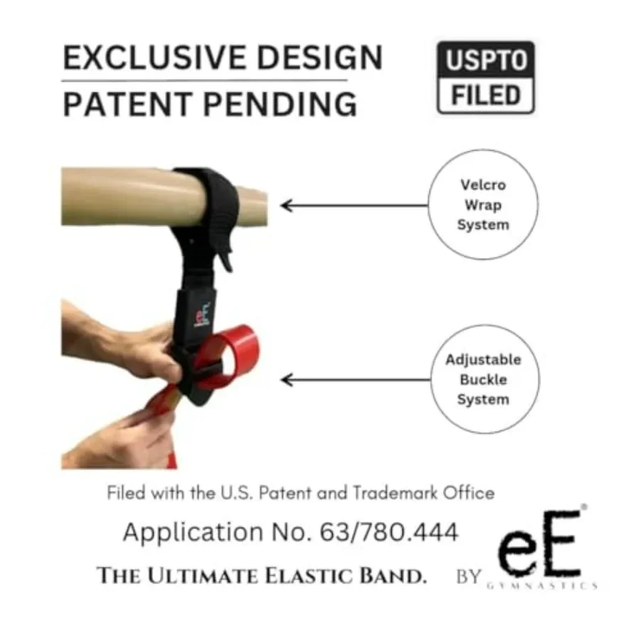 Ultimate Elastic Band – Innovative Strength Trainer for Pull-Ups, Dips, Push-Ups, Muscle-Ups, Planches, Iron Cross & More – Fast