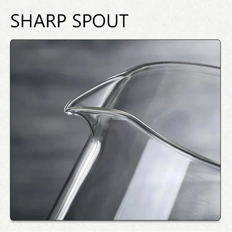 Coffee Server Glass Coffee Pot Heat Resistant Glass Kettle Sharing Pot 600/300ml Pour Over Espresso Maker Accessories