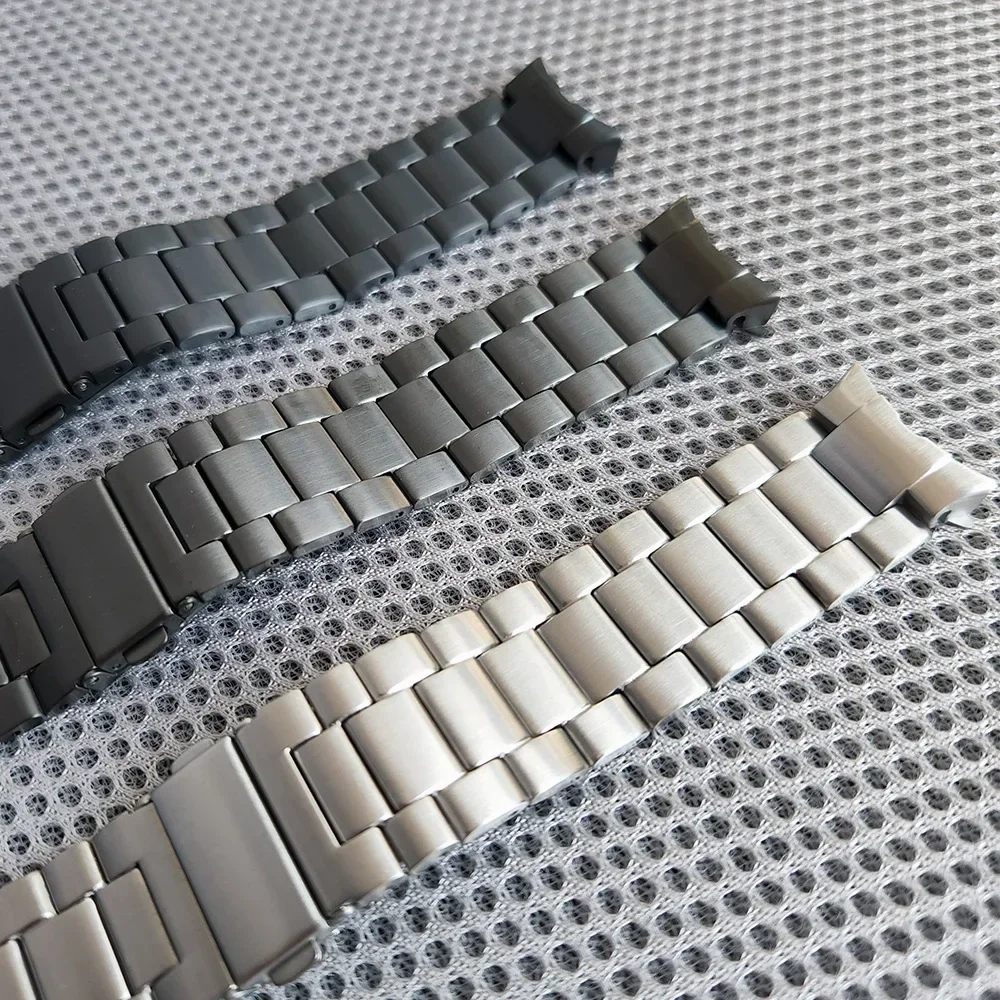 Seamless Titanium Metal Watch Strap Bracelet
