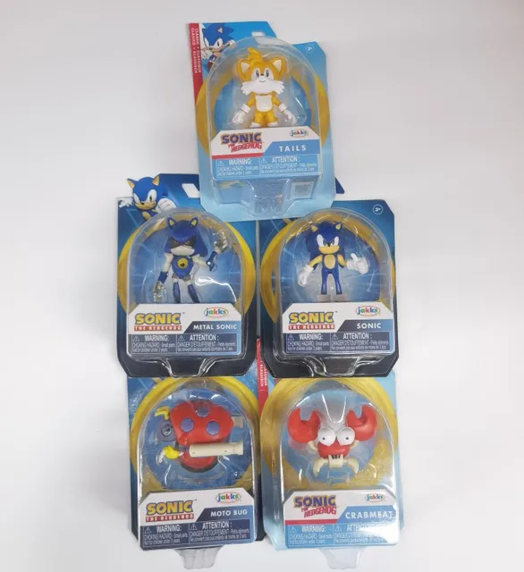 Figura de Ação - Sonic - O Ouriço - Edição 30 Anos - Elástico - Dourado -  12cm - Sunny - Angeloni Eletro