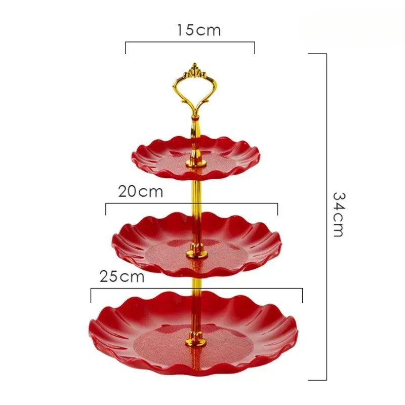 Cupcake Stand Fruit Plate Holder Desserts Snack Candy Buffet Stand Tower For Christmas Wedding Party Cake Dessert Tray cake stand,cake tray