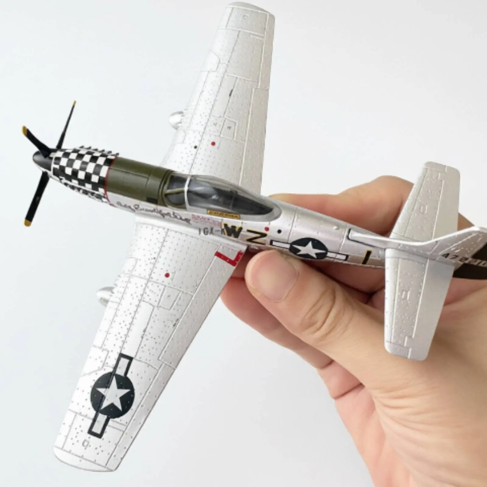 Maquette Avion Mustang P-51D 1/72 Métal Moulé Support