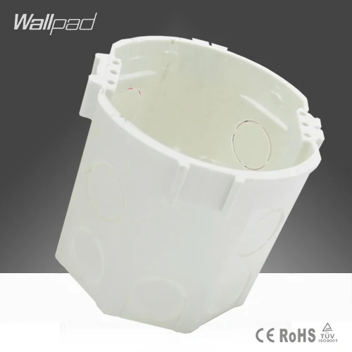 86 EU Wall Round Box Plastic Wall Switch Socket Wallpad Mount Box 60mm ...