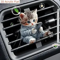 Aromatherapy Car Vent Freshener Clip - Elegant Interior Air Diffuser (A5)