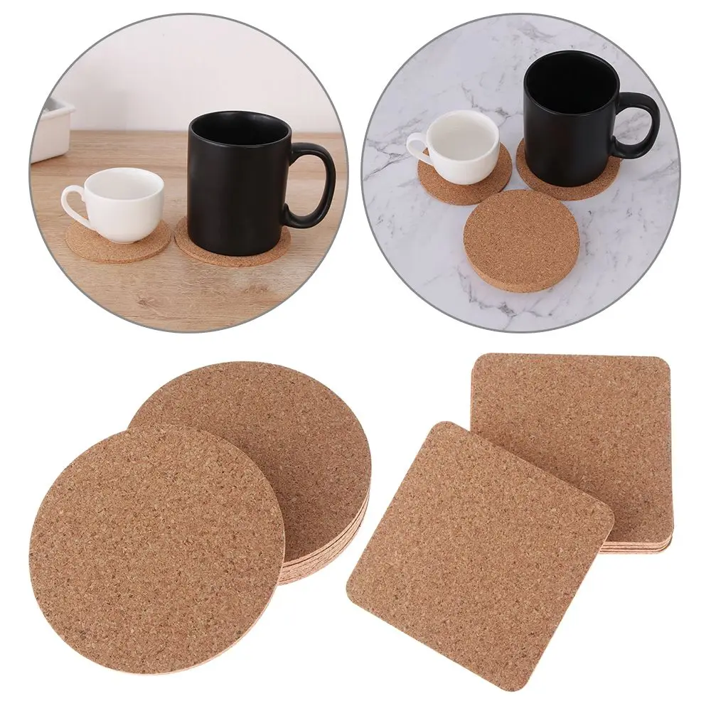 

Durable Heat Resisten Absorbent Coaster Non-slip Mug Drink Coasters Cup Mat Wooden Cup Mat Cup Costers Cup Mat Pad