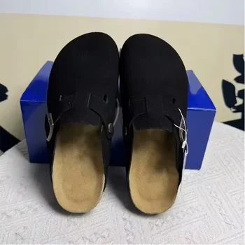 2026 New Fashion Leather Sandals for Men And Women Retro CasualComfortable Anti-Slip Beach Shoes for Spring And Autumn Ffashion 1
