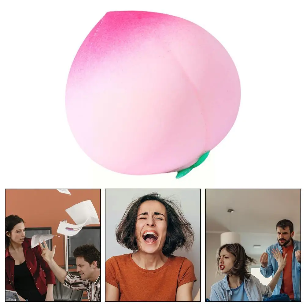 2023 New Creative Anti Stress Peach Needoh Children's Ball Ball Squeeze Gift Fidget Toy Novelty N6V4 5