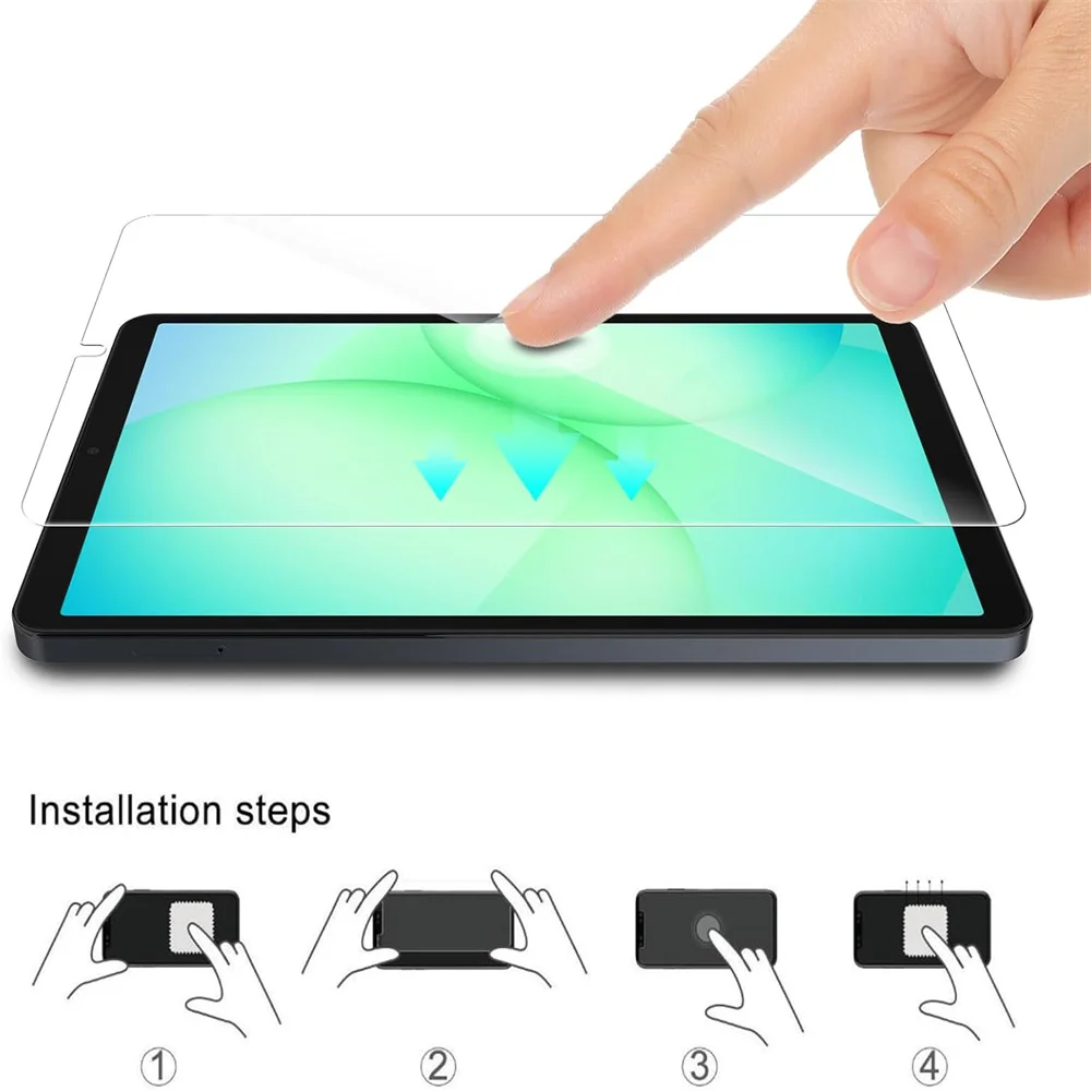 Premium 9H Tempered Glass Screen Protector - 2 Pack, Anti-Scratch Protective Film