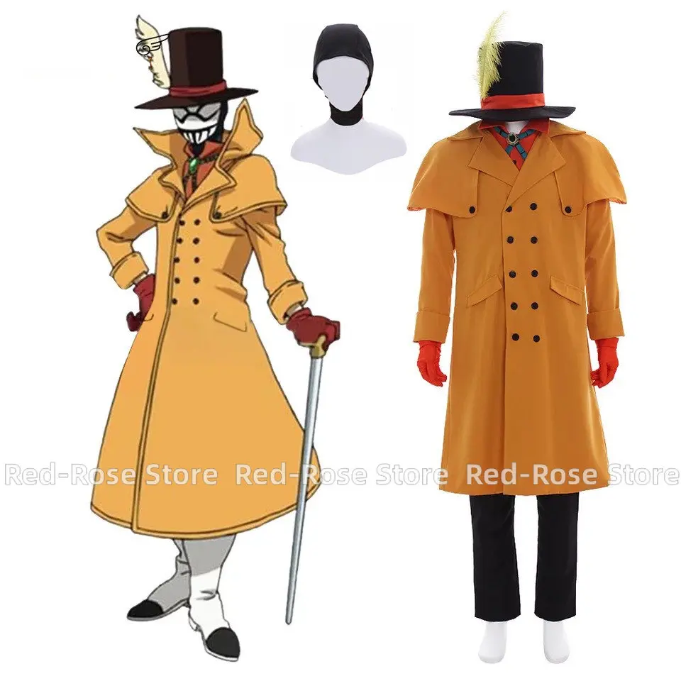 

Anime My Hero Academia Boku no Mr.Compress Atsuhiro Sako Cosplay Costume Men Women Halloween Costume Plus Size 3XL
