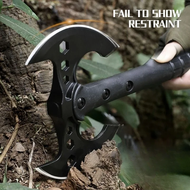 Camping Axe Outdoor Axe Multipurpose Camping Cutting Woodworking